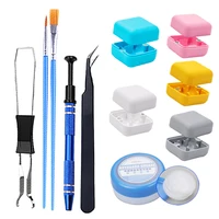 Kit de teclado mecánico, extractor de interruptor, abridor de teclas, interruptor extractor, paquete de lubricación para teclado mecánico de intercambio en caliente