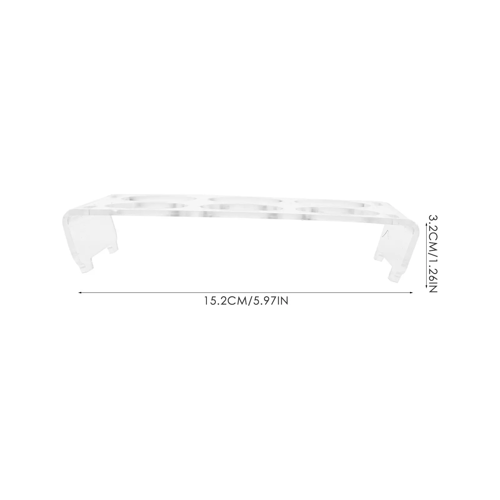 1Set Acrylic Refrigerator Egg Organizer Large Capacity Egg Storage Tray Holder for Kitchen Dining Storage Acrylic Bin Organizer