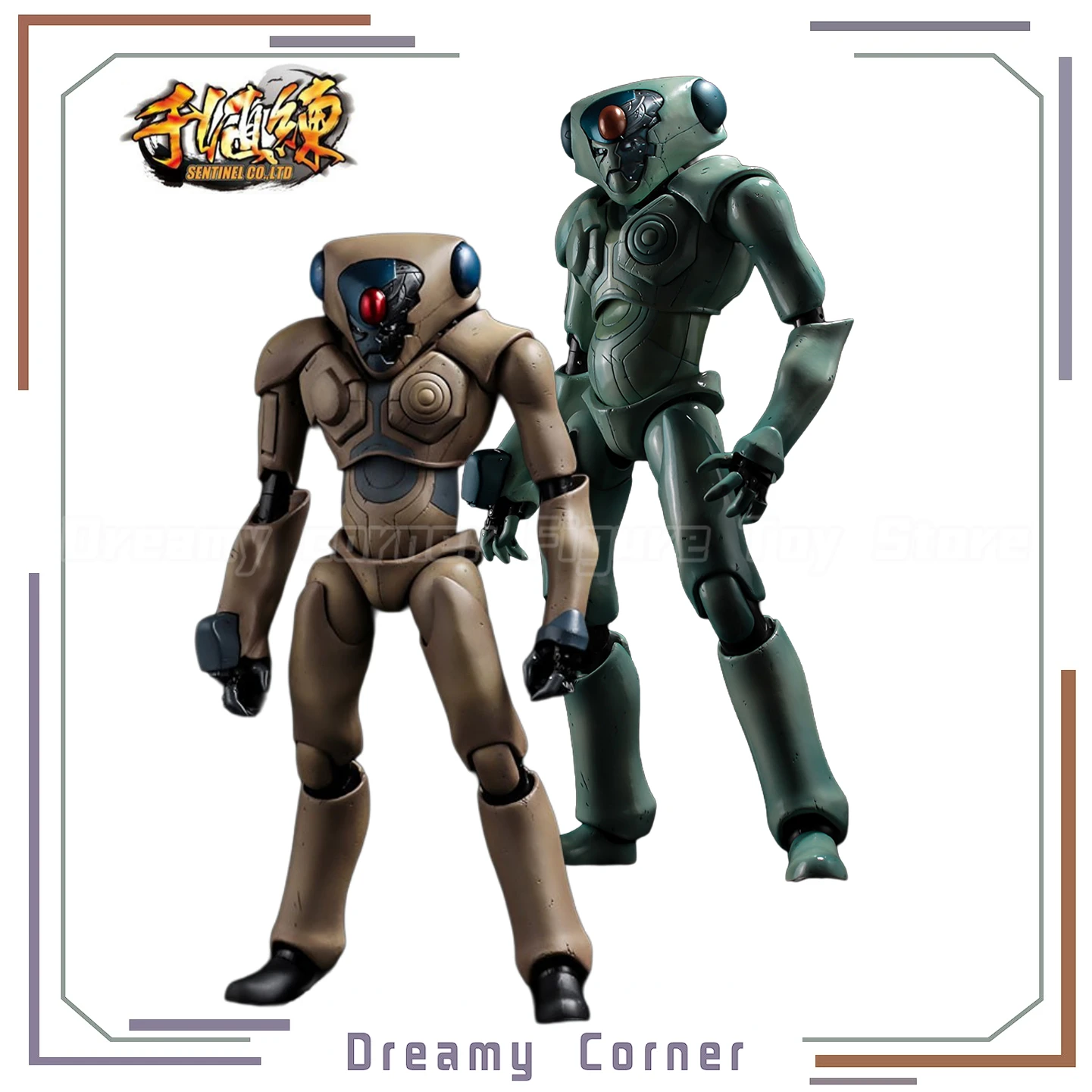 【Em estoque】 Original Sentinel Harmagedon Becca Versão em cores especiais 2 peças brinquedos de bonecos de ação
