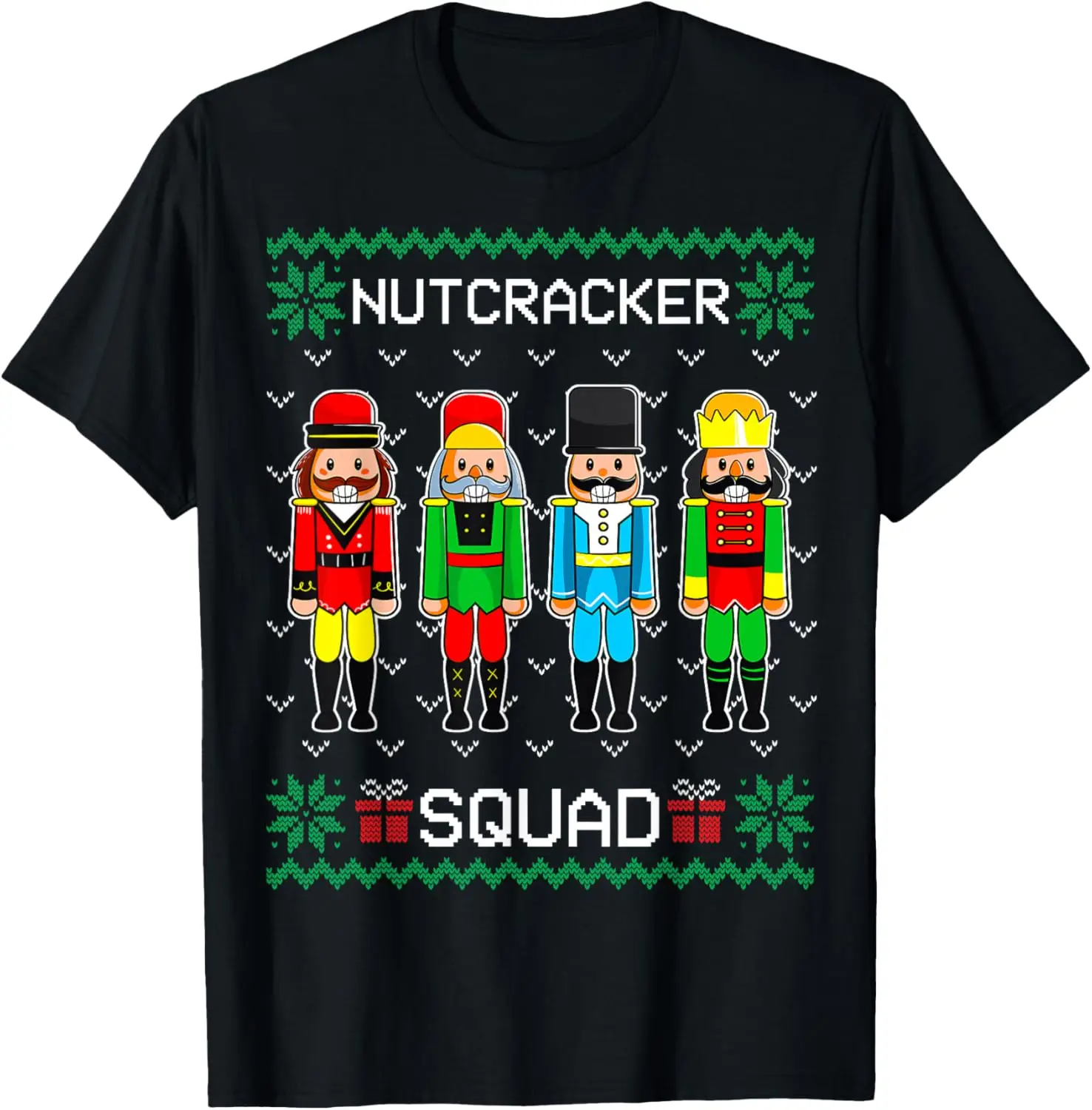 

Щелкунчик Squad Ballet Dance Рождественская одинаковая семейная футболка из 100% хлопка высокого качества для мужчин и женщин Harajuku графические футболки футболка