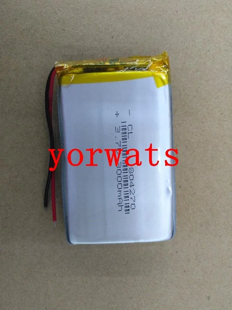 Nuevo Batería de polímero de litio recargable de 3,7 V 804270   Venta directa de 3000mAh