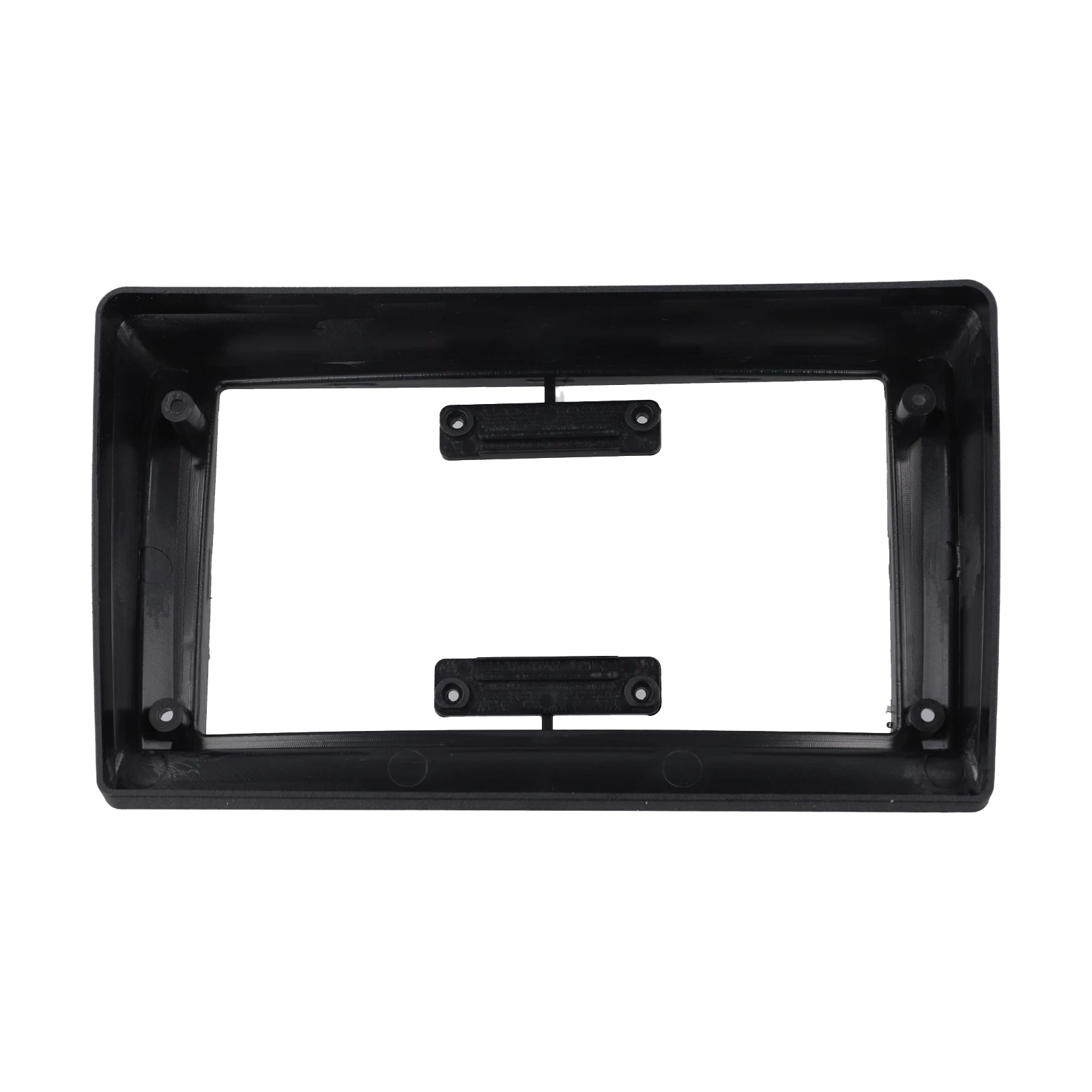 Stereo Instrument Panel Frame Frame Black Car Stereo Frame Easy Installation Process Long-lasting Support Dashboard Aesthetics