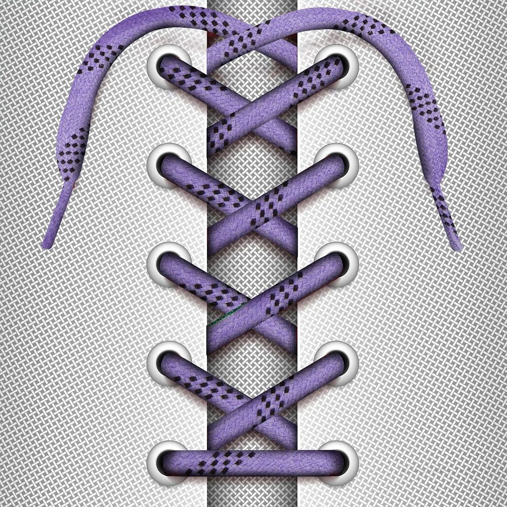 

2Pairs Wax Coated Shoelaces Hockey Skate Laces Flat Wear-Resistant for Ice Skates Roller Skates Sports Shoes Sneakers Casual