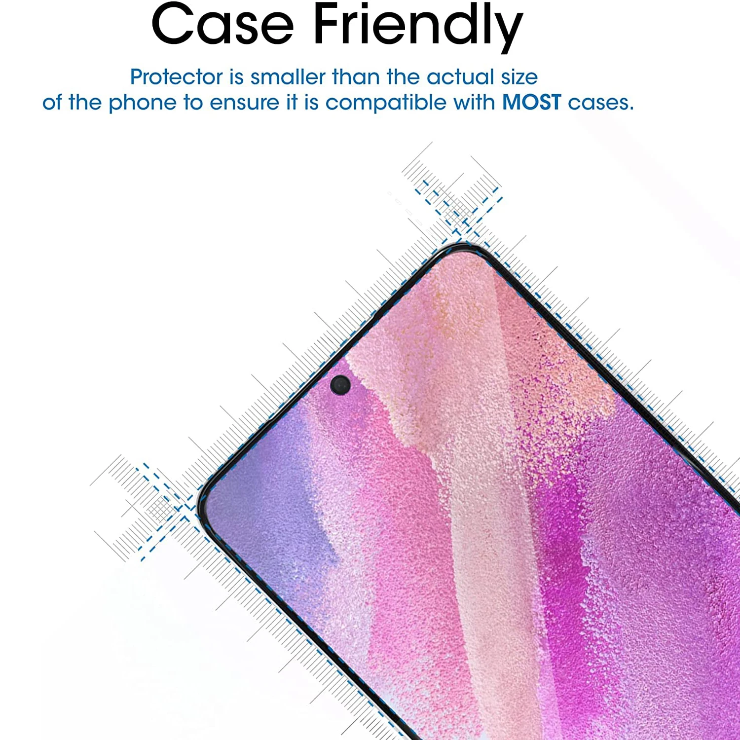 

HD Full Cover Tempered Glass For Samsung Galaxy A54 5G Film