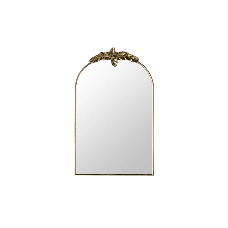 

Простое европейское зеркало для ванной комнаты, зеркало для ванной комнаты, настенное умное зеркало для ванной комнаты с лампой, противозапотеванием и защитой от запотевания.