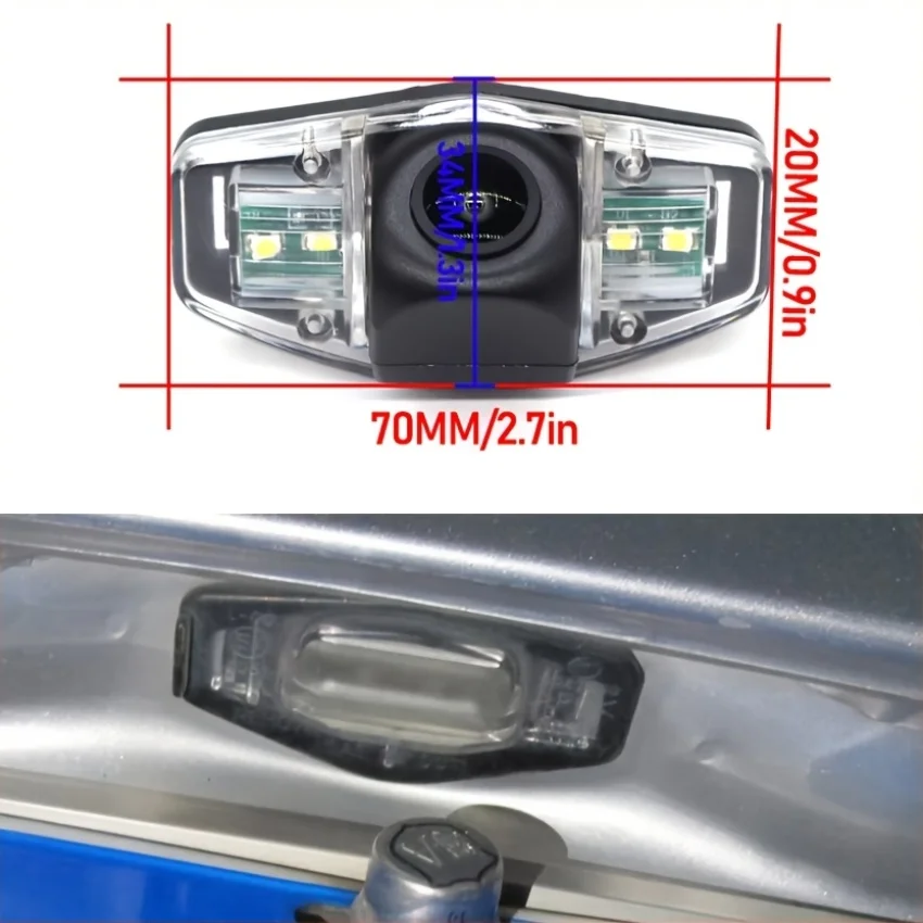 For Honda Accord 2003~2012 Integra 2001~2006 Rear View Camera Back Up Reverse Camera Night Vision City GM Odyssey RA Shuttle