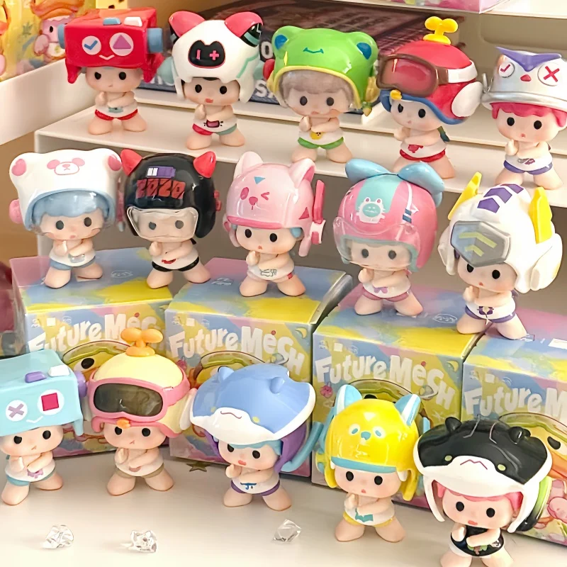 

Genuine Zozo Zuozuo Awesome Cuteness Zo Series Mini Blind Box Lovely Mecha Cute Particle Figurines Trendy Ornaments And Gifts