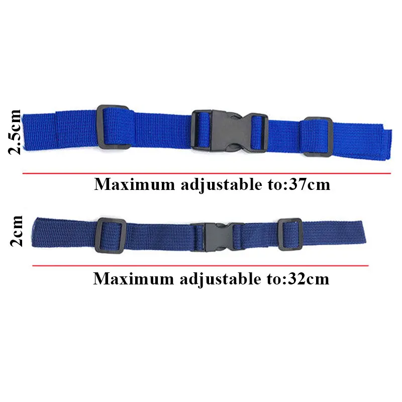 Tracolla per zaino da esterno regolabile tracolla per cintura fissa per adulti/bambini cintura antiscivolo accessorio per borsa con tracolla durevole