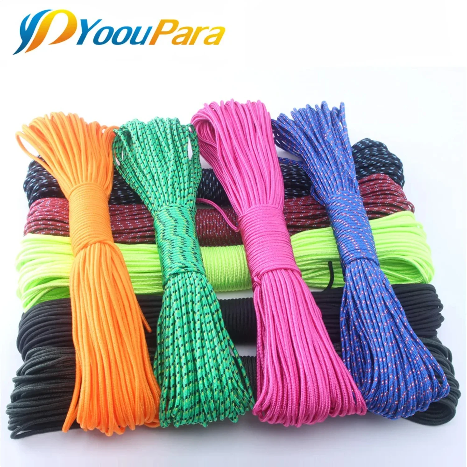 

Paracord 3mm 100FT Rope 1 Strand Paracorde cord Outdoor Survival Equipment Clothesline DIY Bracelet