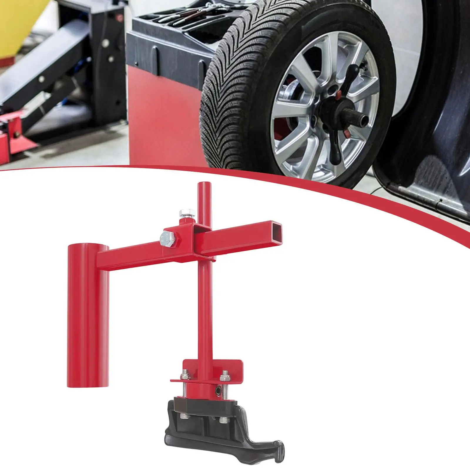 

Manual Tire Changer Duck Head Kit Sturdy Adjustable for 16-21 inch Car Tires