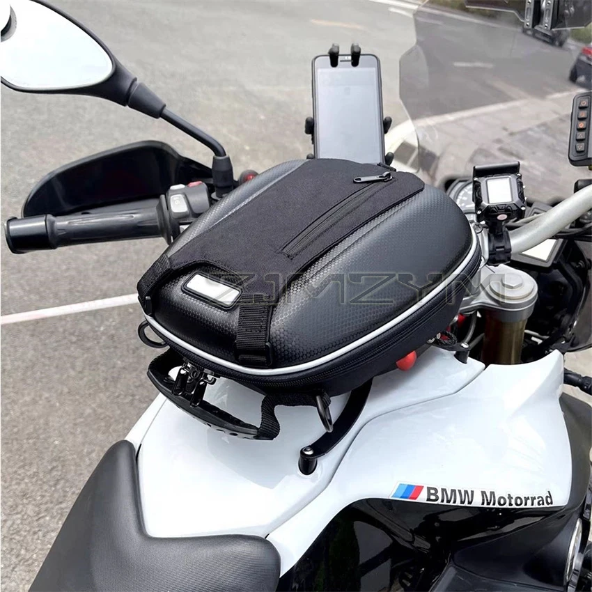 

For BMW F650GS F700GS F800GS Adventure 2008-2017 Motorcycle Tank Bag Luggage Waterproof Backpack Quick Lock Flange