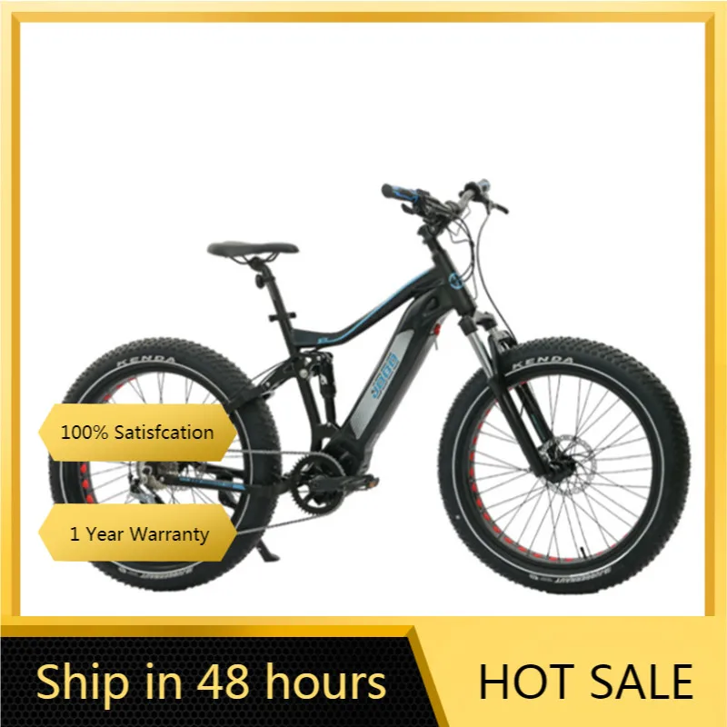 จักรยานไฟฟ้า STLF TDE43L-F ขนาด 26 นิ้ว โครงอัลลอยด์ 48V 500W ยาง Fat Tire