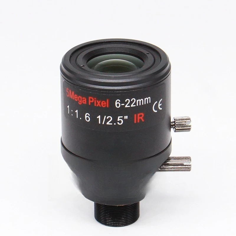 

Manual zoom lens 5 million pixel high definition network lens, interface manual focusing