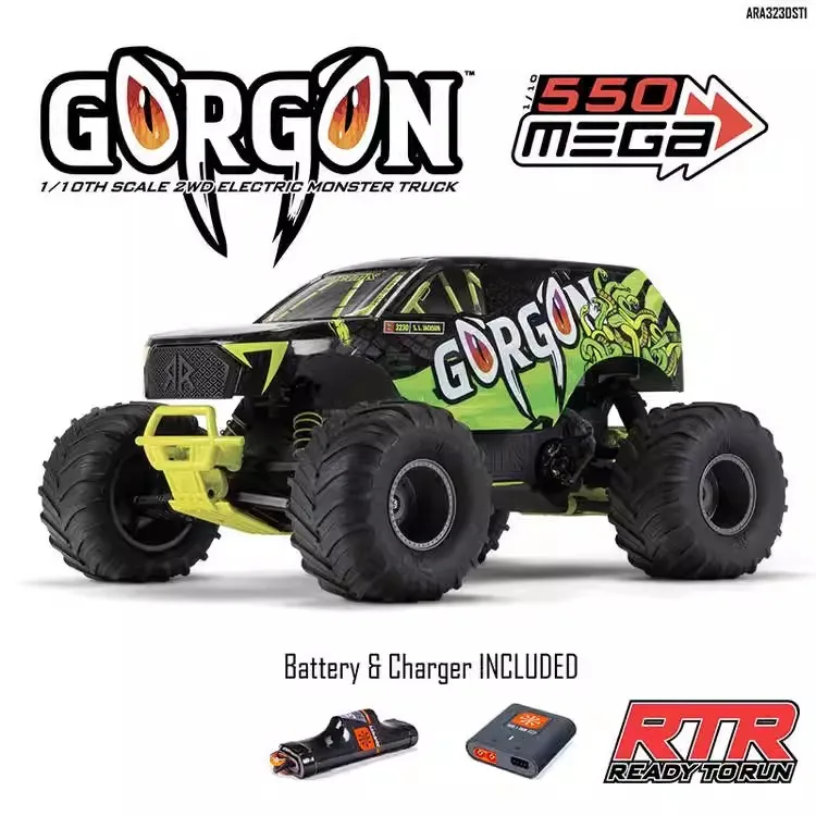 

ARRMA 1/10 GORGON Magnetic Snake Brushless Rear-Wheel Drive Monster Truck Off-Road RC Electric Model