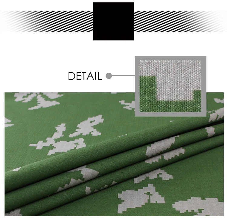 NC5050 Rip-Stop Tarnstoff KLMK Camo Bedruckter Taktischer Nylon-Baumwoll-Tarnstoff – Detail 8