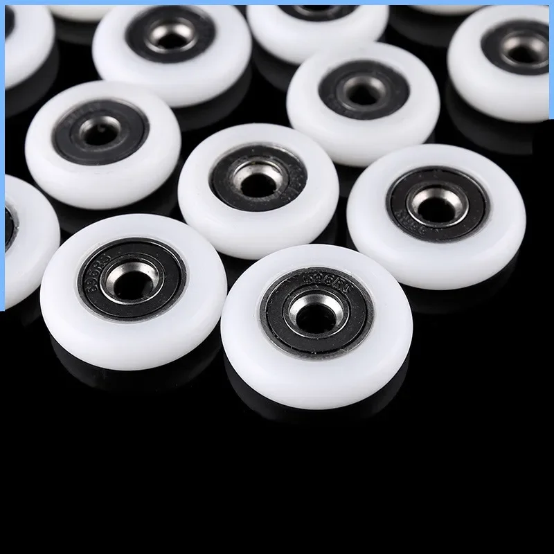 8pcs Shower Door Rollers/Runners/Spares 19/20/23/24/25/26/27mm wheels diameter, 5mm hole