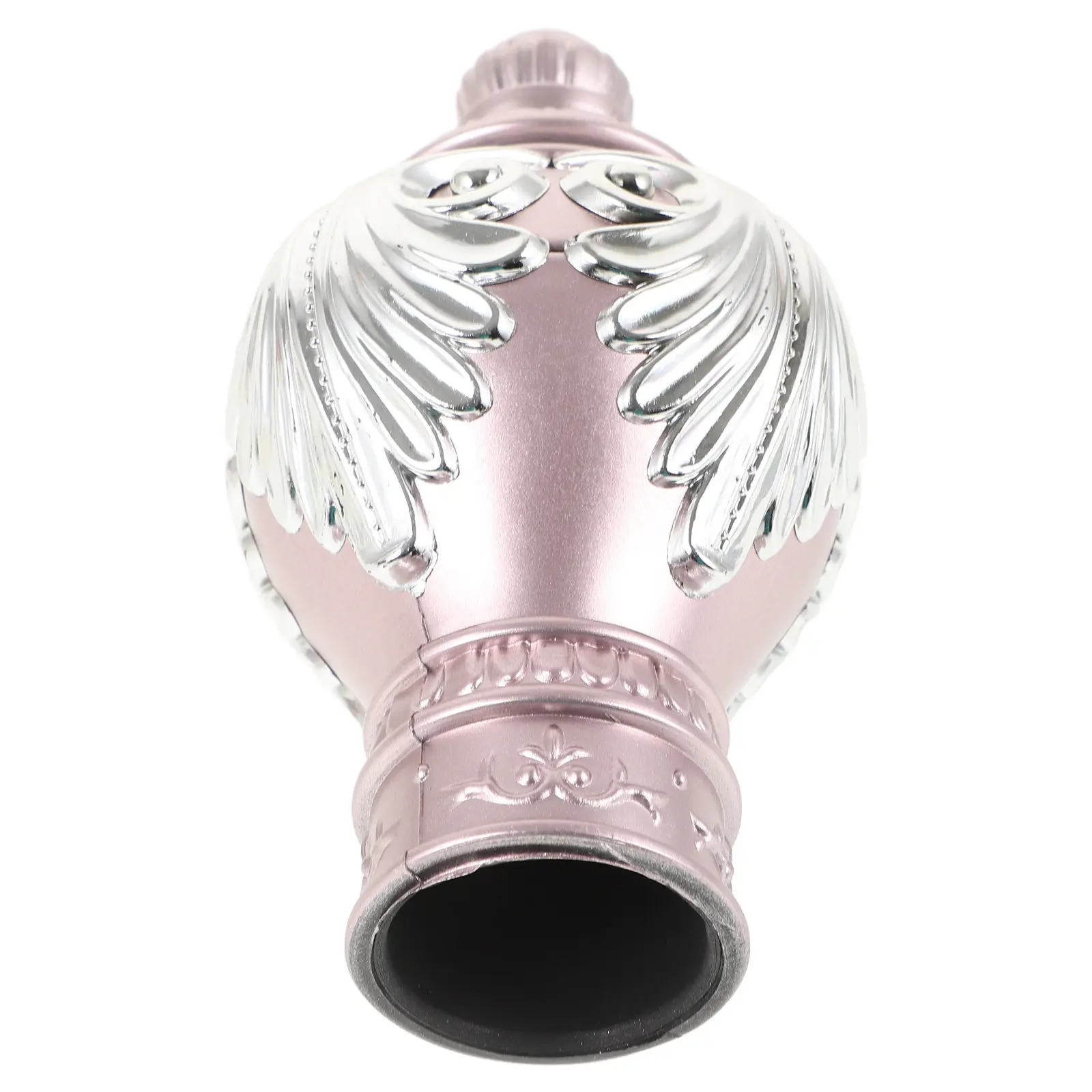 Curtain Rod Finial Simple Design Classic Color Window Curtain Pole End Cap Decorative Rod Head Plug for Home Decor