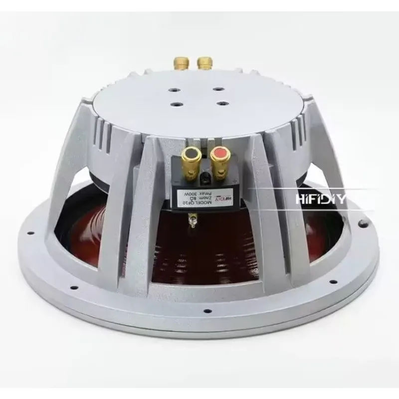 مكبر صوت KYYSLB DIY Fever 10 بوصة كامل المدى مع وحدة مكبر صوت مغناطيسية قوية من النيوديميوم Hi Fi عالية ومنخفضة التردد QF10
