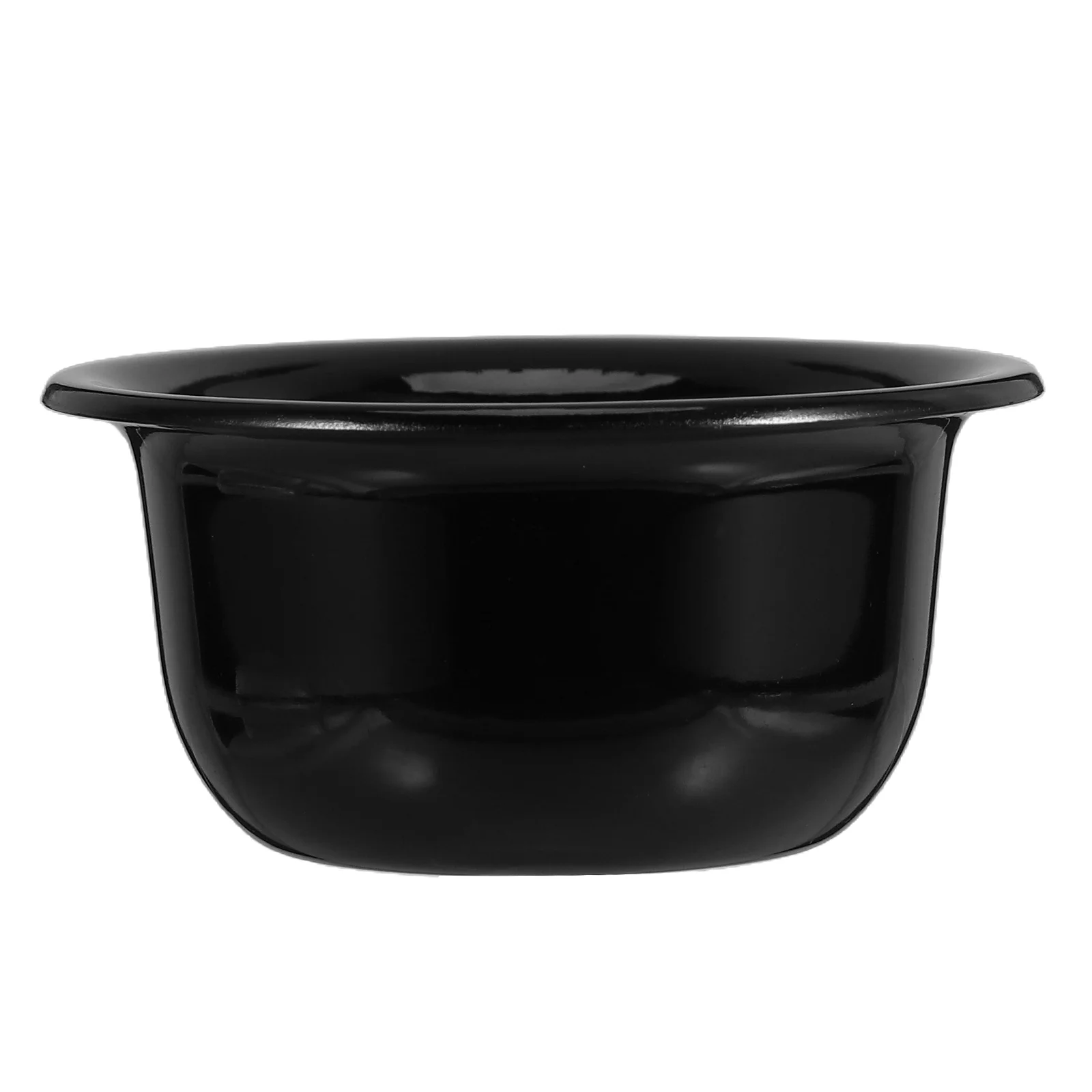 

Shaving Bowl Plastic Cup for Men Men's Wash The Dishes Mug Black Beard Shave Soap Man