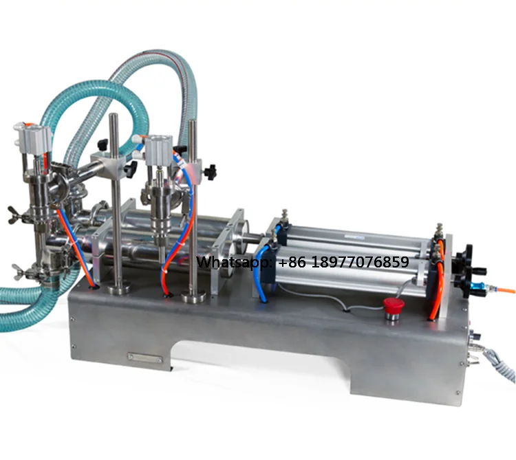 

2026 Professional Semi-Automatic High-Accuracy Beverage PET Plastic Bottle Filling Machine For Water Alcohol & Bleach 220V/110V