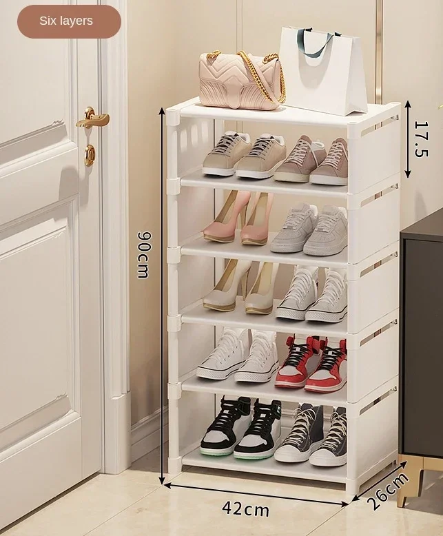 Storage Shoe Rack Simple Multi-layer Shoe Cabinet Household Storage Slippers, Rack