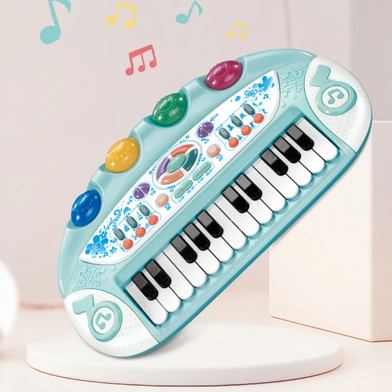 Kinderen doen alsof plastic piano multifunctionele accessoires Educatief voor spelen Muzikaal leerspeelgoed cadeau D5QF