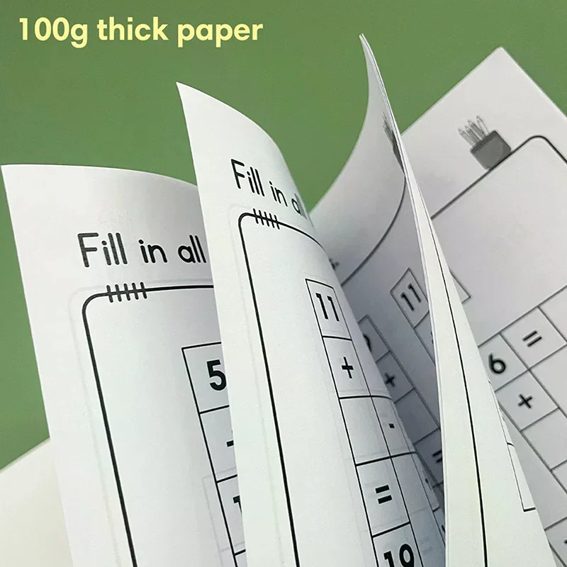 Mathe-Kreuzworträtsel, Addition, Subtraktion, Multiplikation, Division, Criss-Cross-Spiel, Mathe-Arbeitsbuch, Montessori für Kinder im Alter von 5–8 Jahren