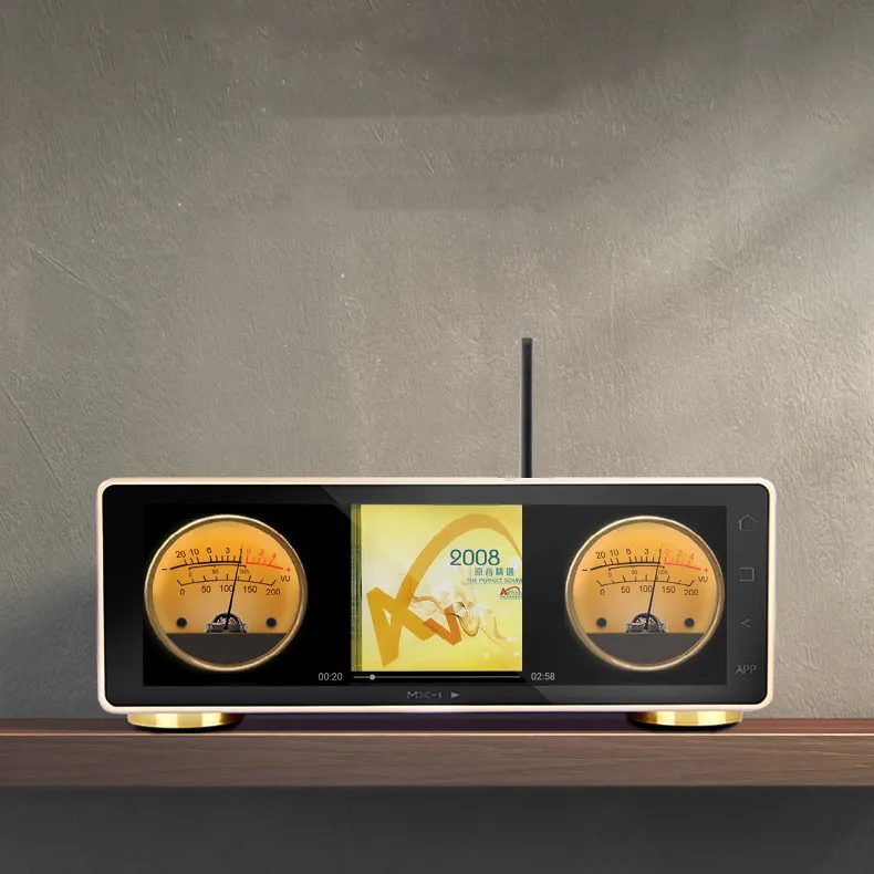 

2026 hot sale JF MX-PRO Audio Digital Turntable Android Desktop Player Network WiFi Bt 5.0 USB 32Bit/768KHz DSD512 Russian Korea