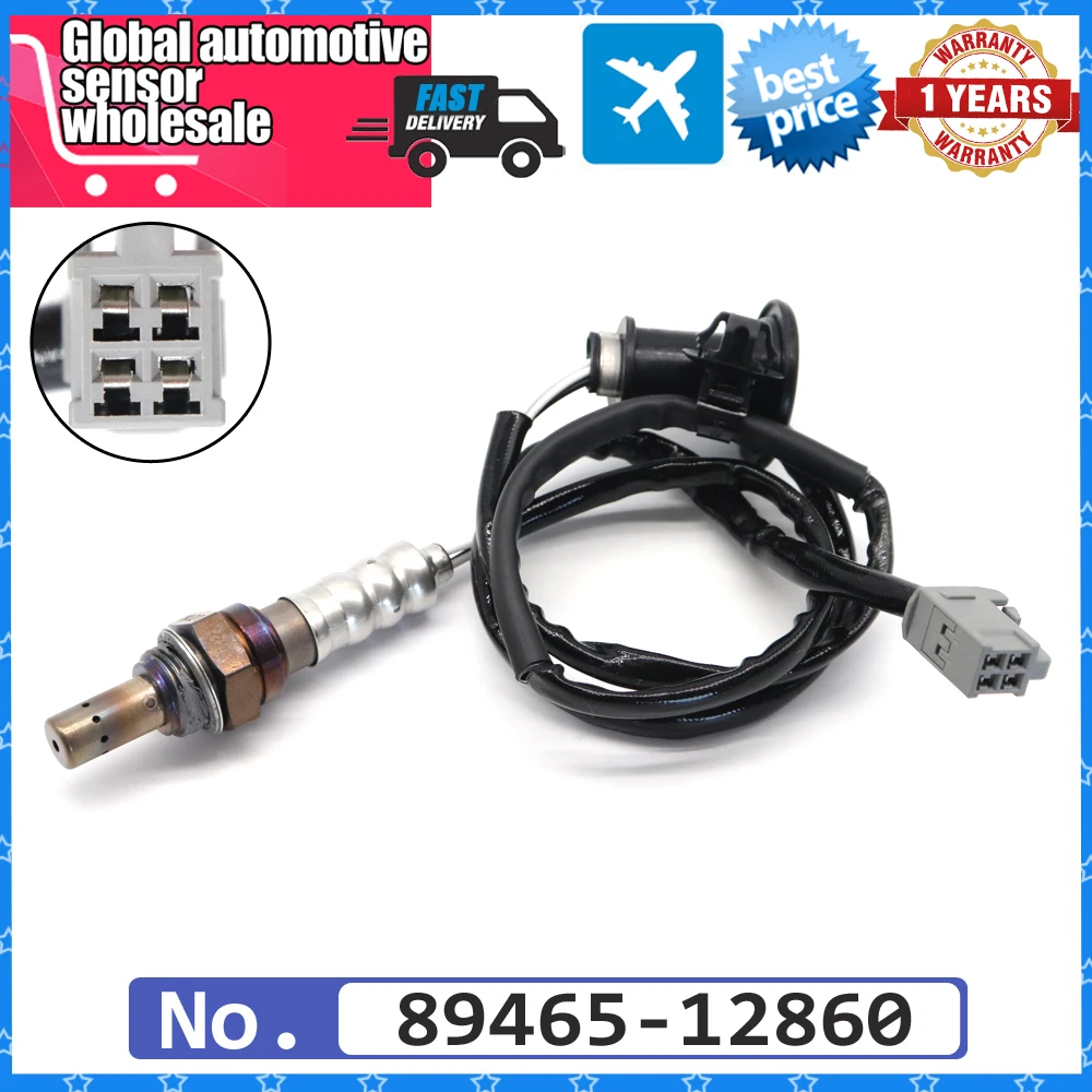 NEW Car Downstream Rear Air Fuel Ratio Lambda O2 Oxygen Sensor 89465-12860 for Toyota Corolla Axio 1NZFE Fielder NZE141 NZE141G