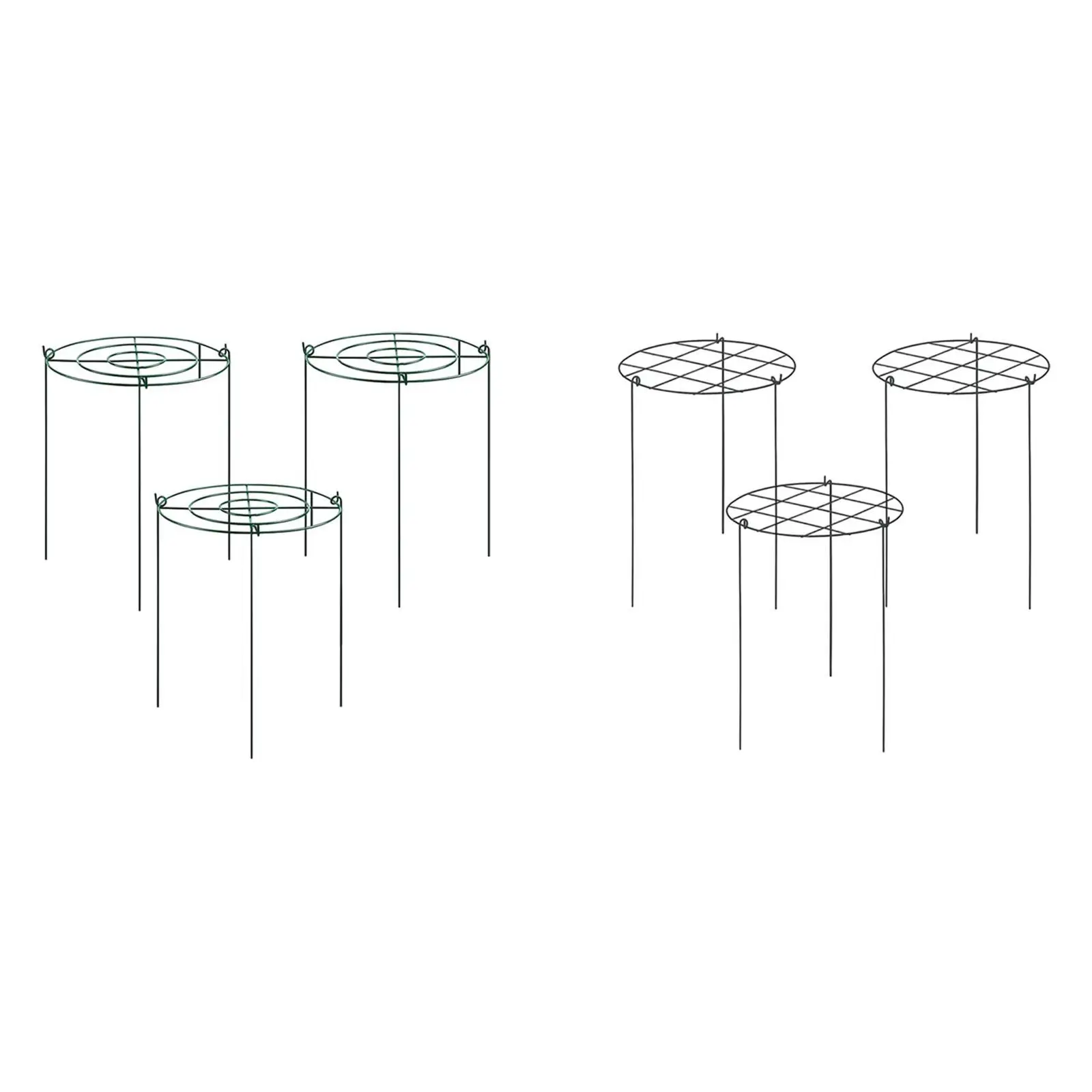 

3Pcs Peony Support Cage Metal Frame Garden Plant Support Stakes for Tomato Hydrangea Strawberry Flopping Flowers Tall Plants