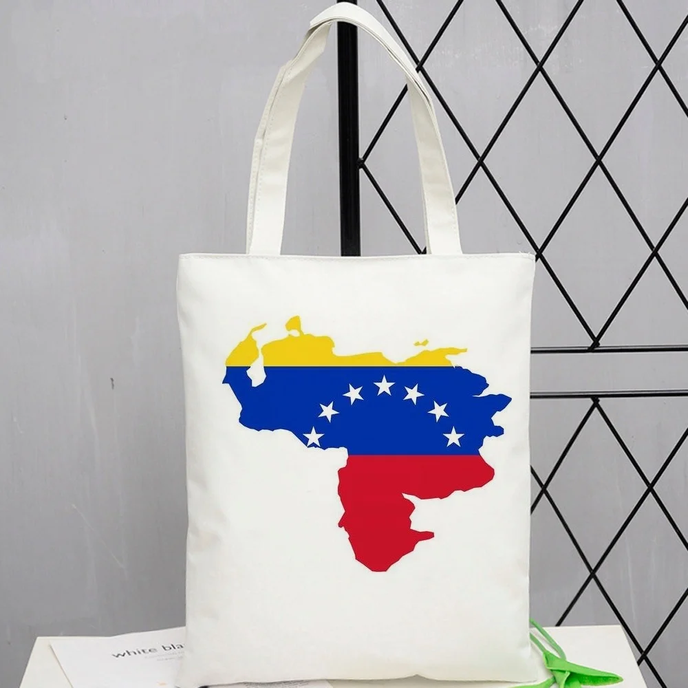 Venezuela tote bag bolsas de tela grocery shoulder  shopper y2k femme