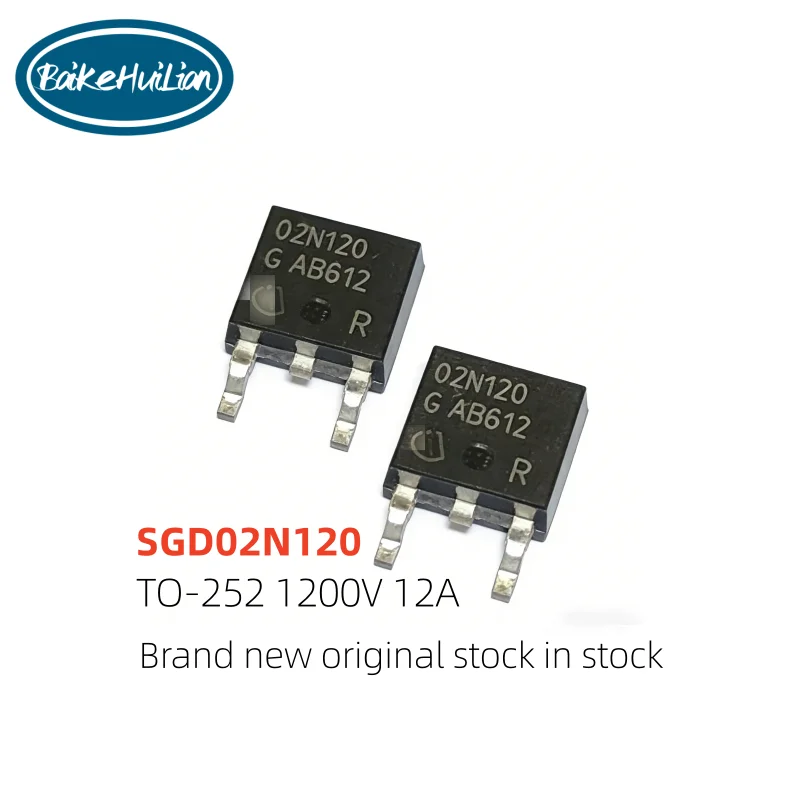 

02N120 SGD02N120 SMT TO-252 IGBT power transistor 1200V 2A brand new original stock