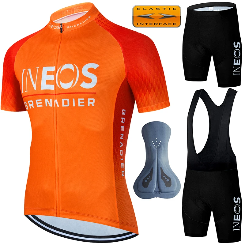 

Cycling Clothing Man Summer Clothes 2024 Uniform INEOS Team Pants Professional Shirt Mtb Men Shorts Jersey Pro Road Bike Men's