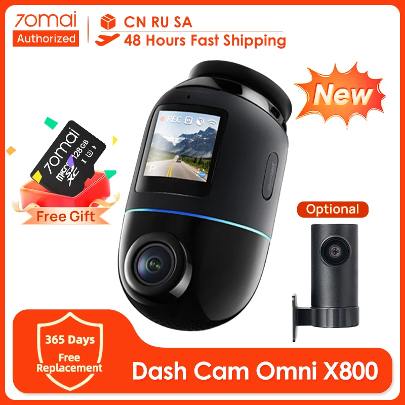 70mai Dashcam 4K Omni X800