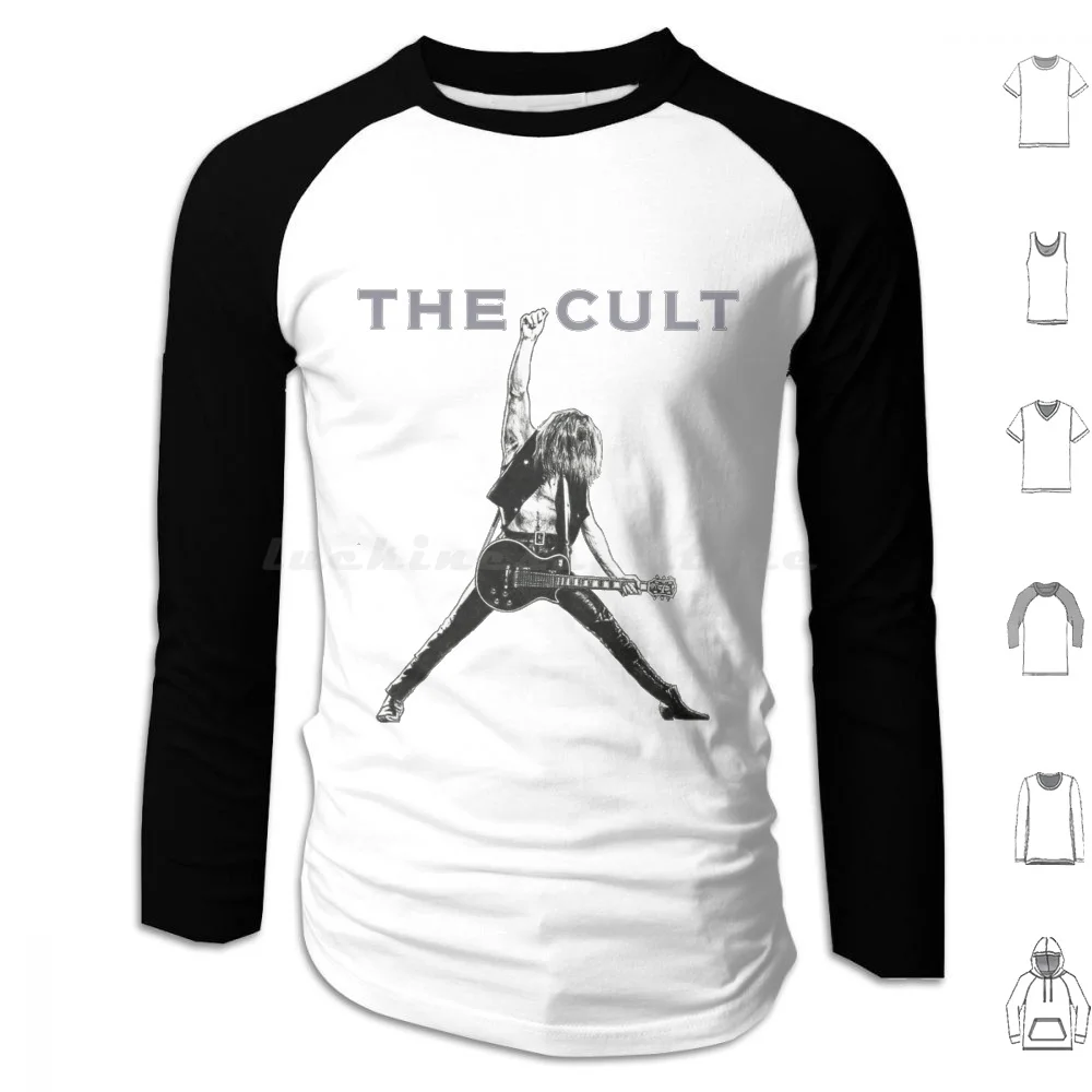 Best British Rock Band Hoodie cotton Long Sleeve For A Queen Music The Cult Freddie Band Live The Cult Band Ian Astbury Aid