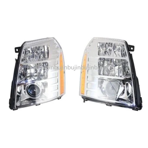 

Flyingsohigh HID Headlamp assy Head Lamp For 2009-2014 Cadillac Escalade W/O DS Bulb and Ballast front light headlight GM2502348