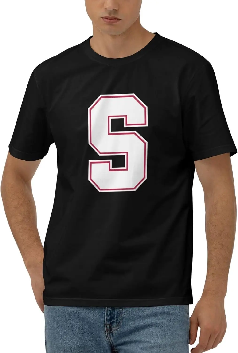 

Stanford University Men's 170g Combed Cotton Short Sleeve T-Shirt