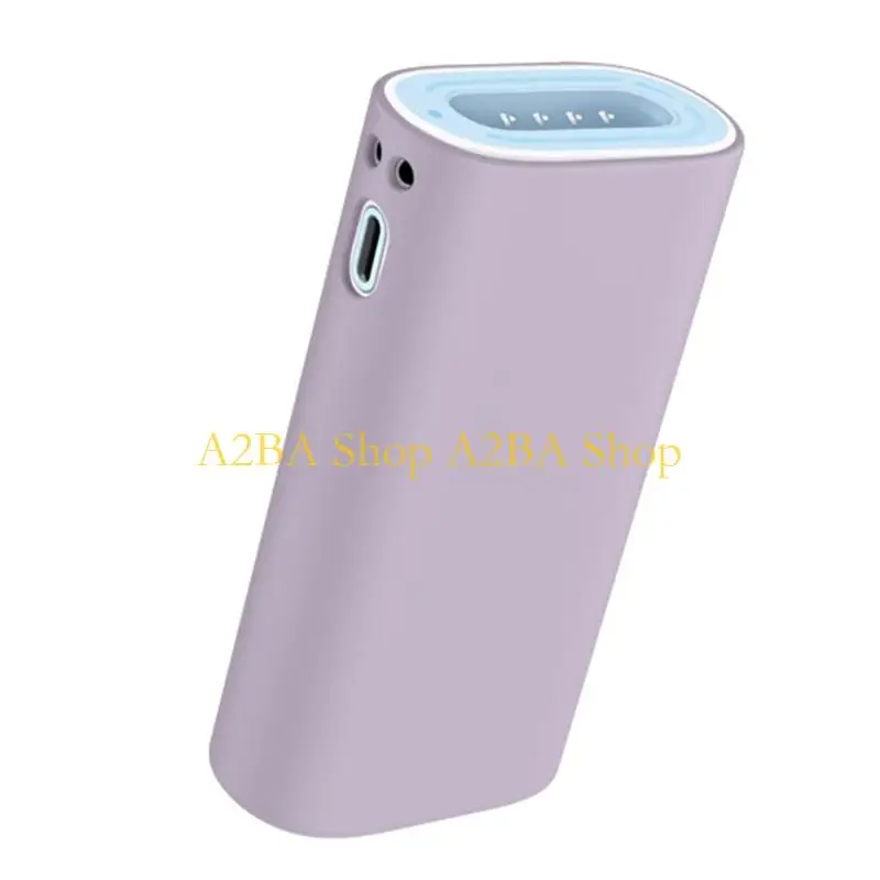 A2BA Daily Carry Powerbank Case for CP13 Power-Pin Powerbank 33W 10000mAh Flexible Silicone Cover with Open Access Cutout