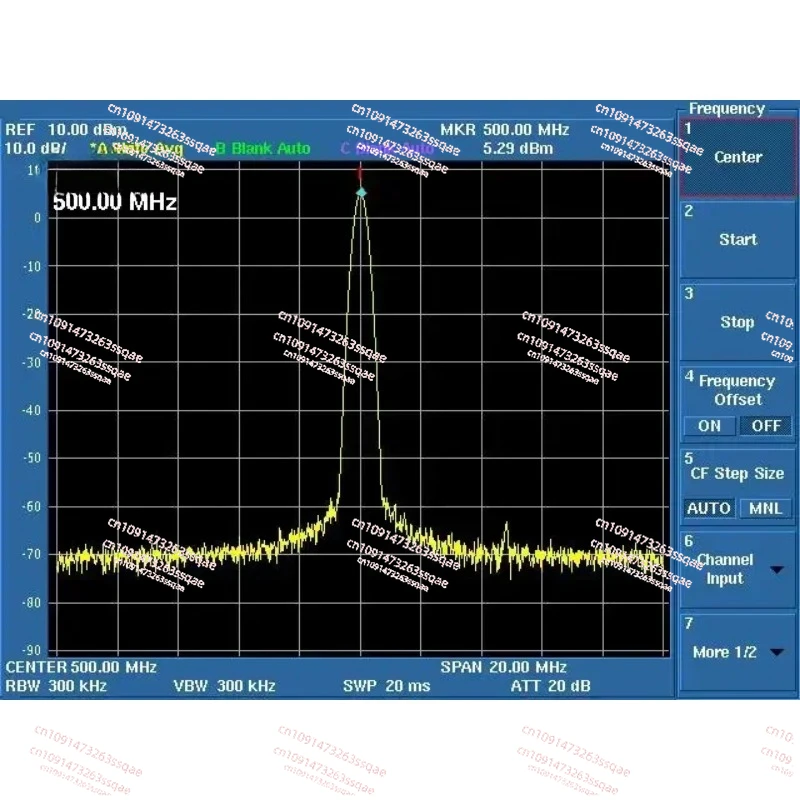 Color Screen Module Sweep Signal Source VCO Microwave Frequency Synthesizer PLL 2.8 Inch