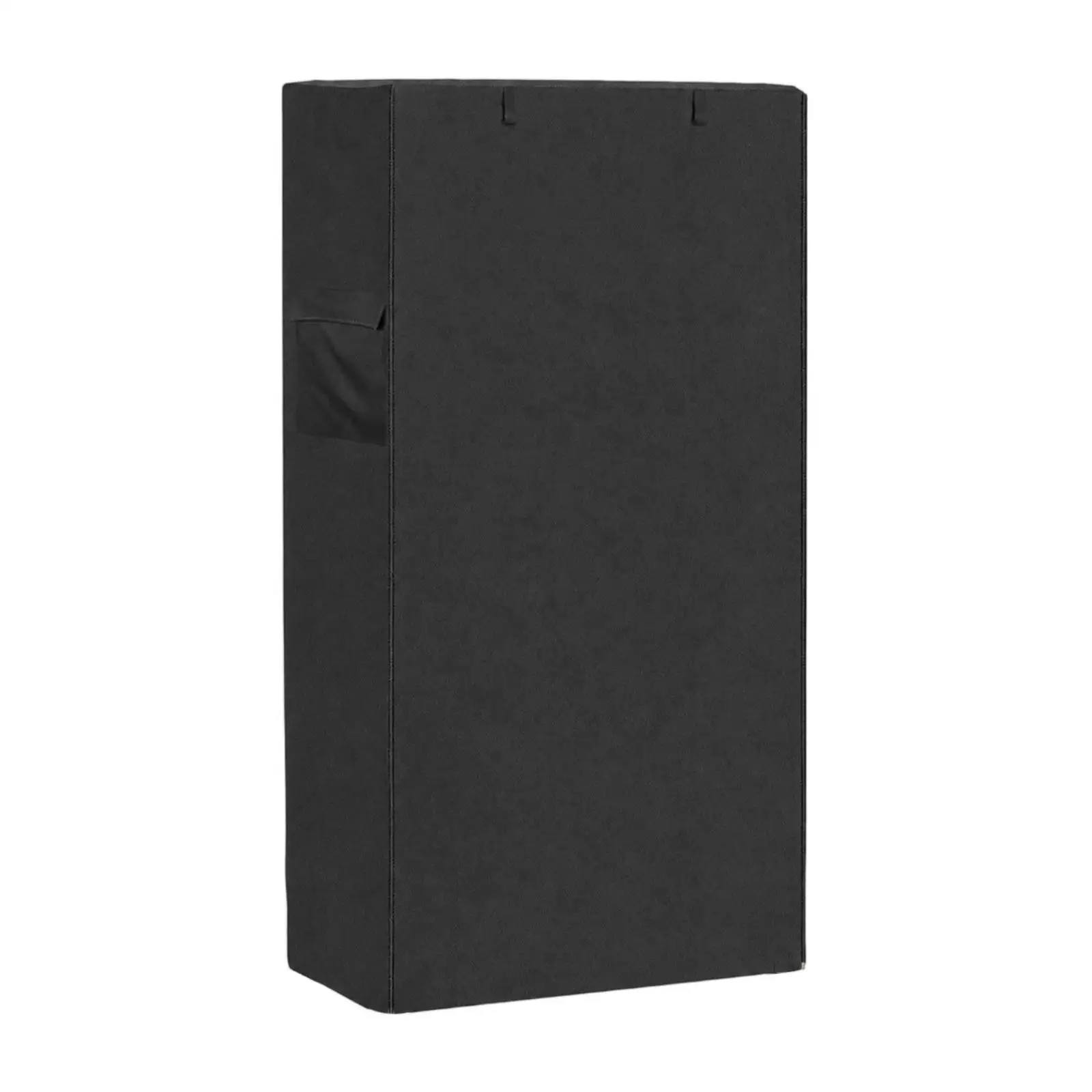 Waterproof Shelf Cover Silver Coated Oxford Cloth Dust Proof Rack Wrap with Side Pocket for Metal Storage Unit