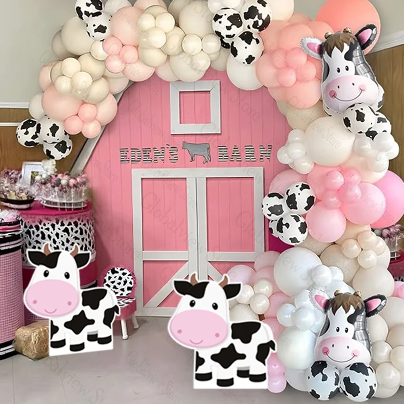 Farm Party Props Farm Animal Cutouts Foam Board Barn Sheep Piggy Cow Cut Out Farm Theme Birthday Party Decoration Cowboy Cowgirl