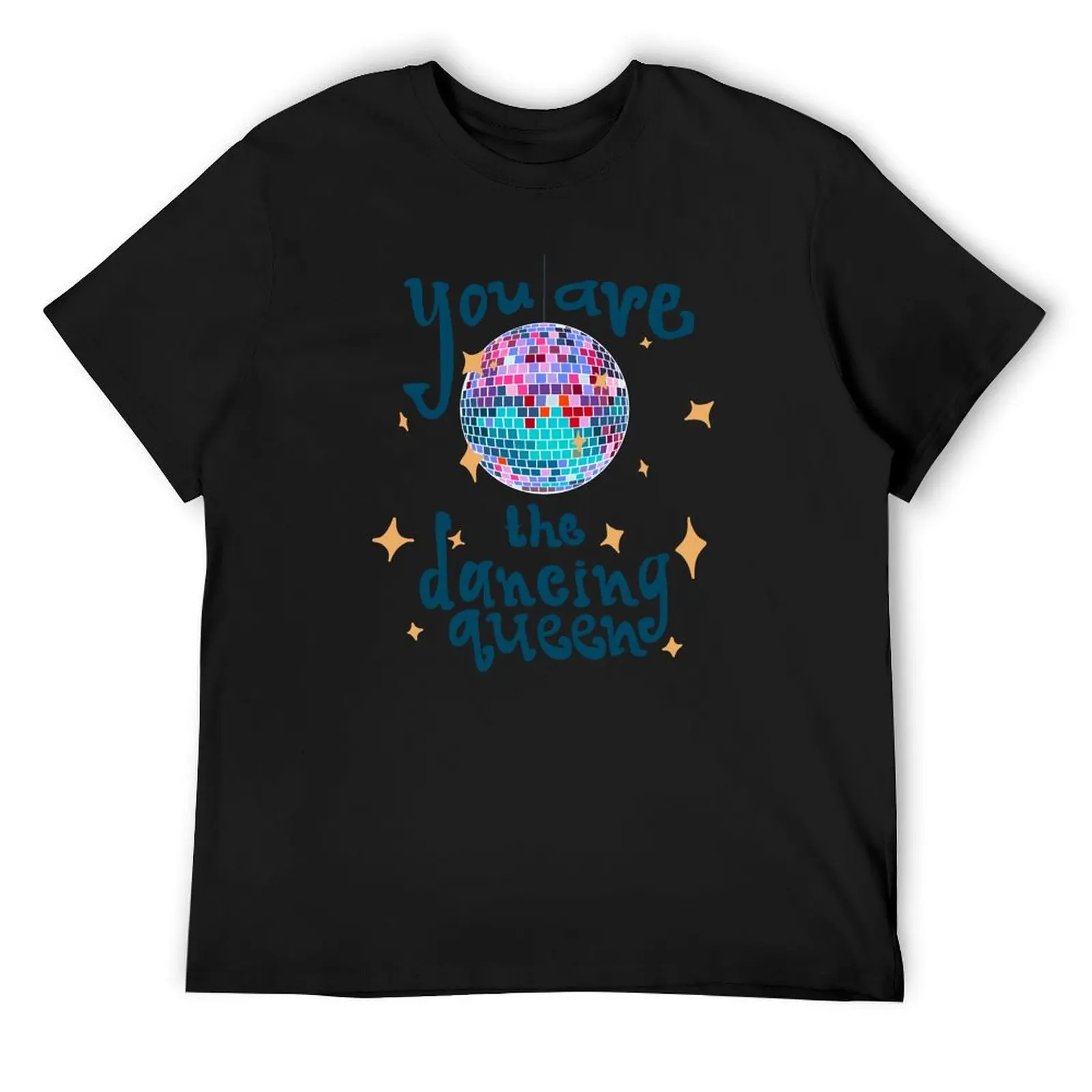 

Disco Dancing Queen T-Shirt summer 2025 summer top cute clothes luxury designer mens clothing