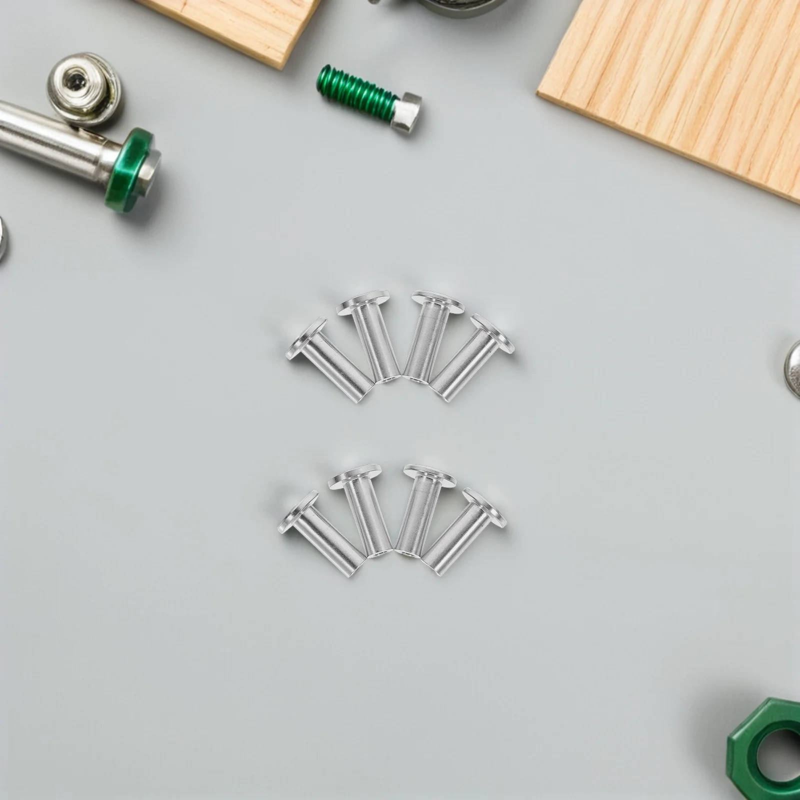 

20Pcs Stainless Steel Cable Railing Protector Sleeves for 316 Wire Rope Deck Railing Kits High Strength Material