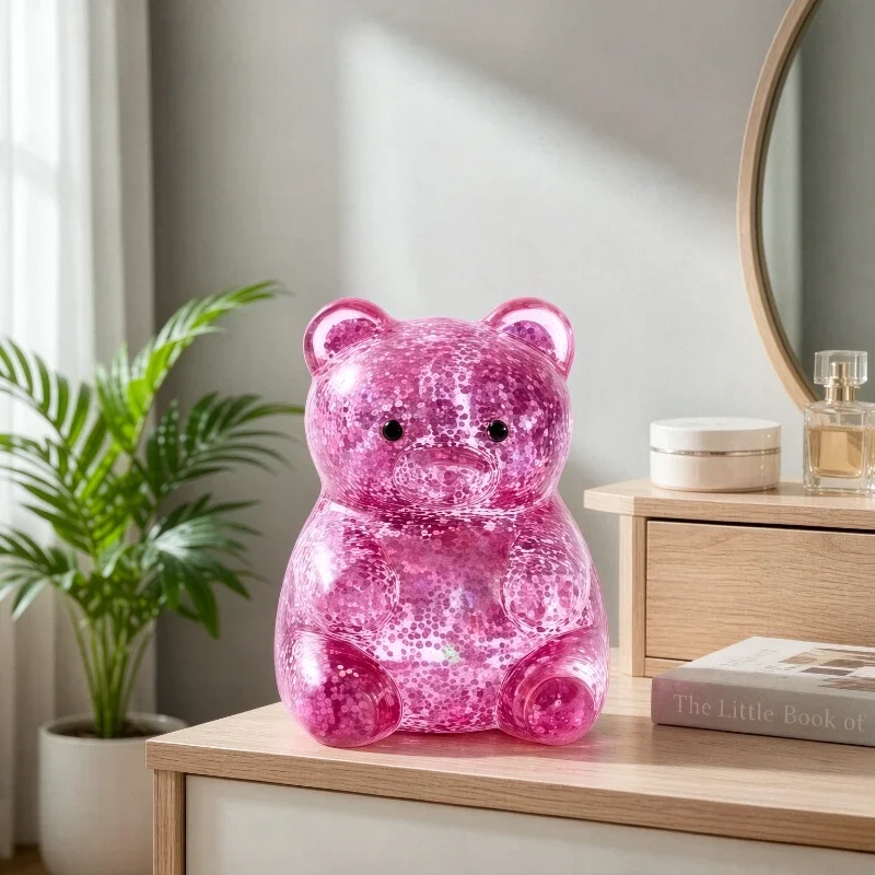 slow-rising-bear-squishy-toy-pink-aurora-soft-squeeze-stress-relief-sensory-toy-for-kids-teens-desk-play-gift-home-곰-스퀴시-장난감