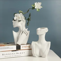 Ceramic Vase European Creative Modern Table Decoration Vase Office Home Art Decoration