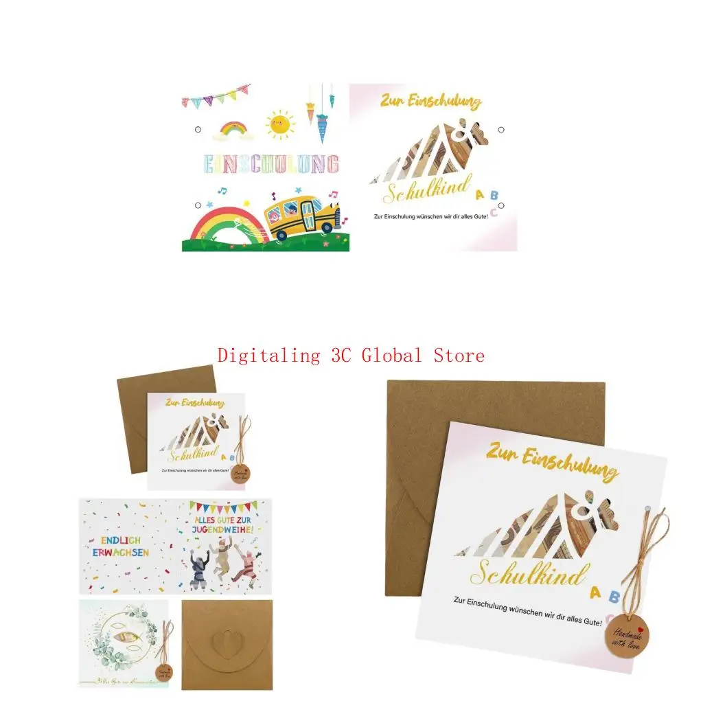 

Религиозные держатели денег, установленные для религиозных праздников с приветствующей карточкой, висящей этикетка и обертывания