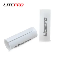 Litepro Ultralight Seat Tube Protective Sleeve Shim Bushing Plastic PE Protector Cover 33.9mm For Folding Bike Seatpost