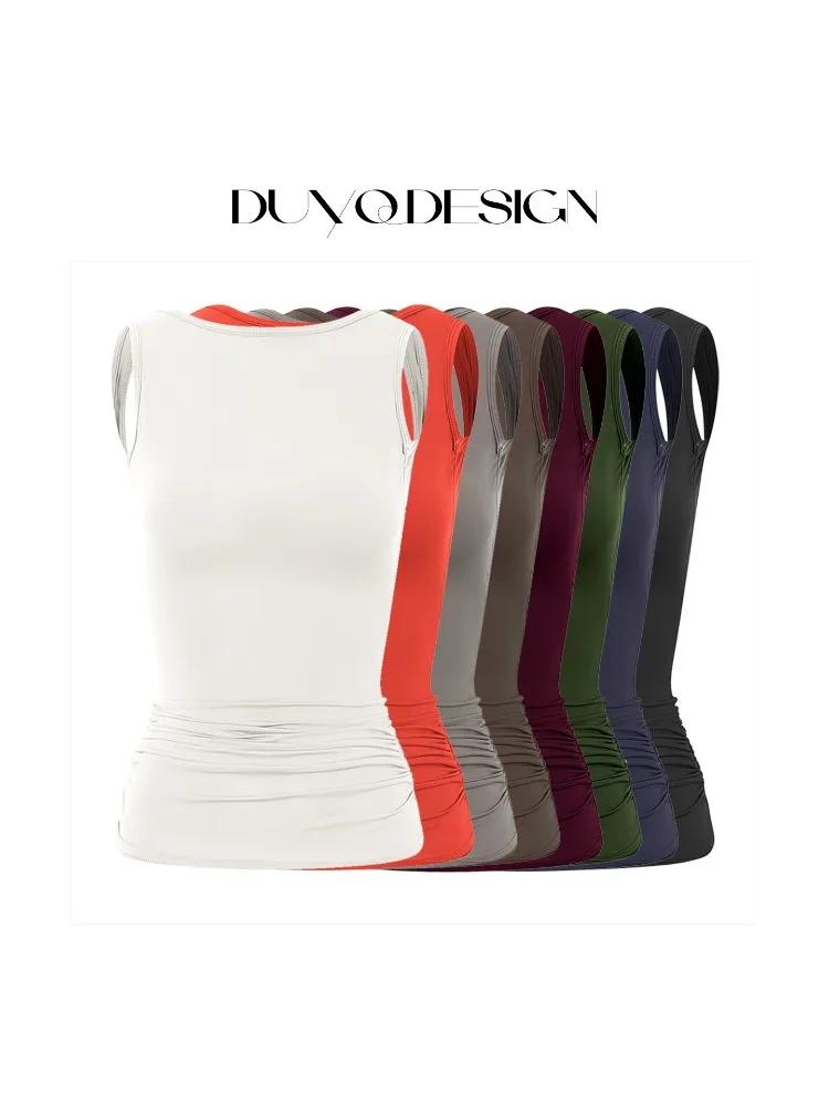 Customized DUYQ Single Item 022 Multi Color Basic Women's Top with Chest Mat Bottomless Pants Latin Modern Practice Clothes