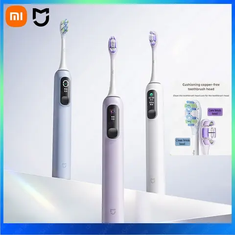 샤오미 미지아 웨이브 음파 전기 진동 및 진동 칫솔, 프로 치아 미백 초음파 진동 클리너