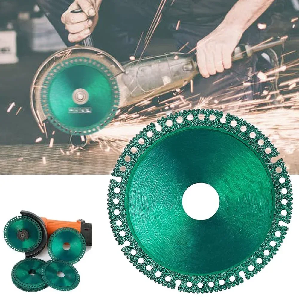 

Composite Cutting Saw Blade Multifunctional 100mm Ultra-thin Saw Blade Ceramic Tile Glass Cutting Disc for Angle Grinder Tools